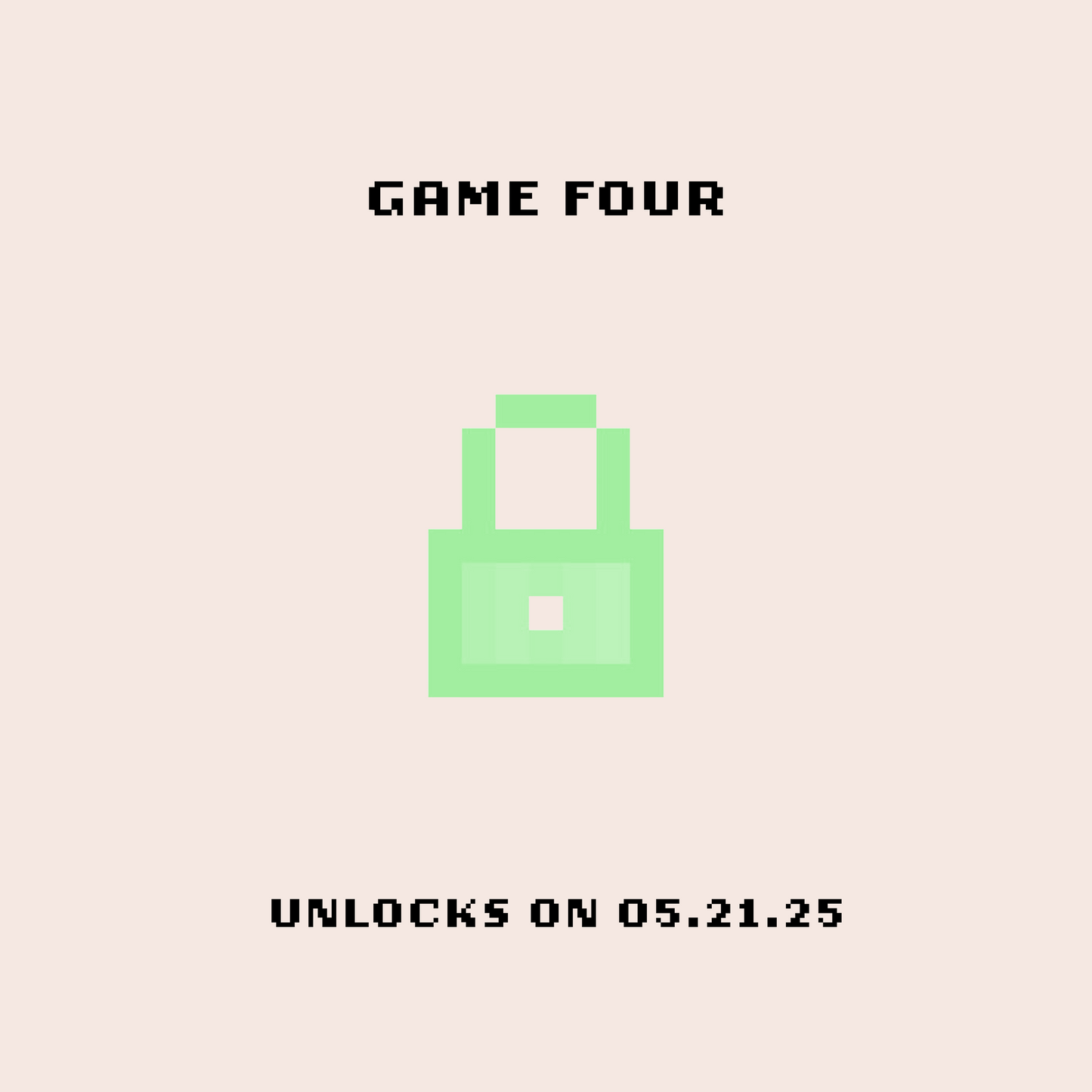 GAME FOUR